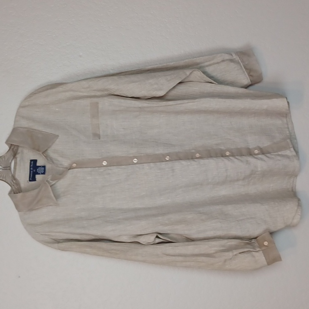 Preston York Linen Blouse Size 22W *FINAL PRICE DROP*